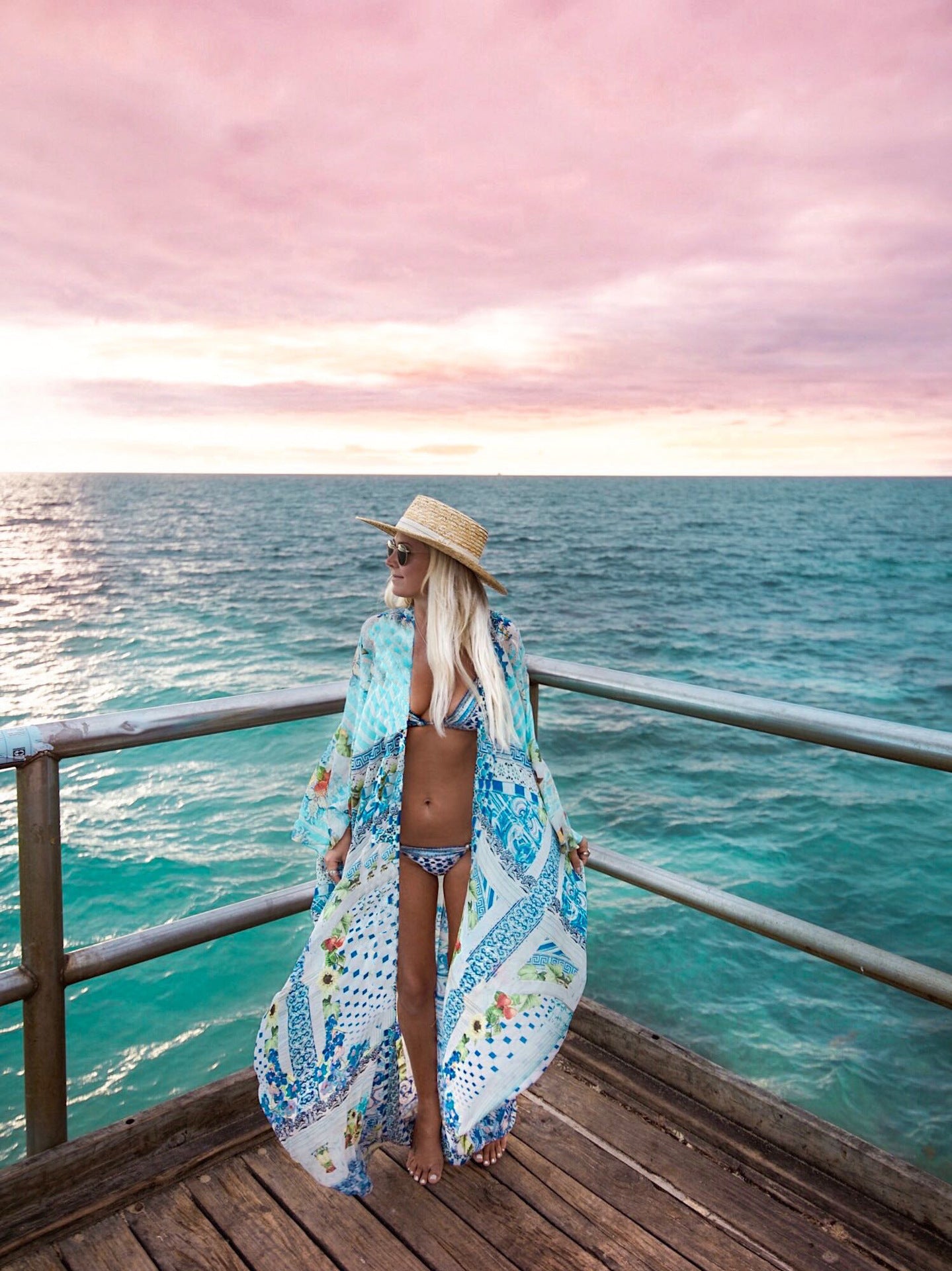 Chiffon Cardigan and Bikini Cover-Up for Beach Wear