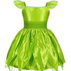 Christmas Green Elf Dress for Children