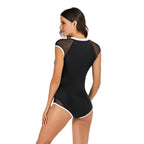 Women's Sleeveless Surfing Swimsuit for Diving (Model 7720)