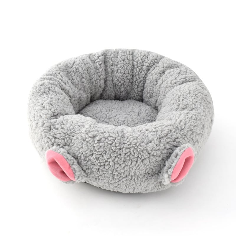 Lamb Wool Round Deep Sleep Pet Cat Litter