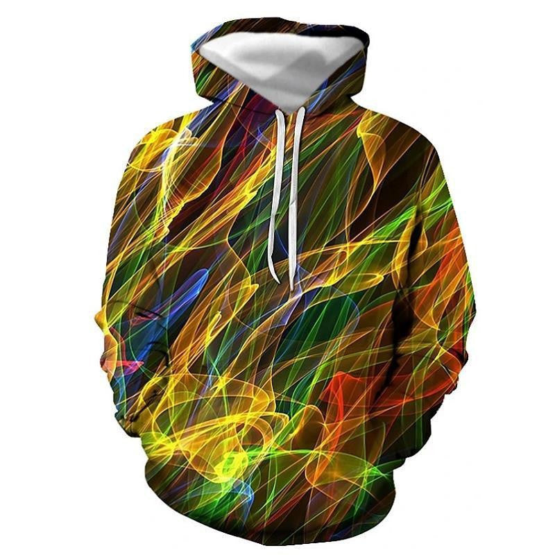 3D Digital Printing Cool Men's Graphic Hoodie Pullover | Streetwear