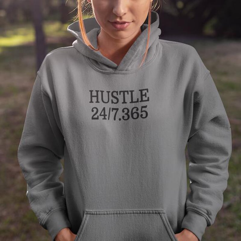 Creative Printed Minimalist Hoodie for Women | Streetwear
