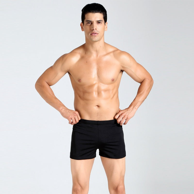 Men's Plus Size Swim Boxer Shorts