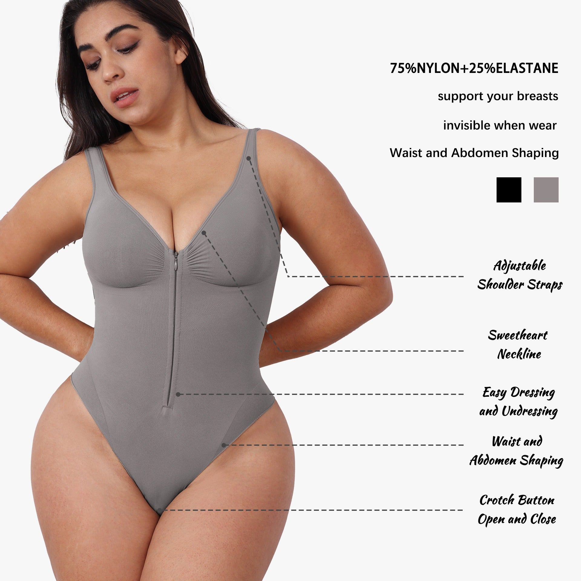 Women's Slimming Bodysuit Corset Jumpsuit