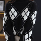 Warm Knitted Turtleneck Pullover Sweater for Women | Streetwear