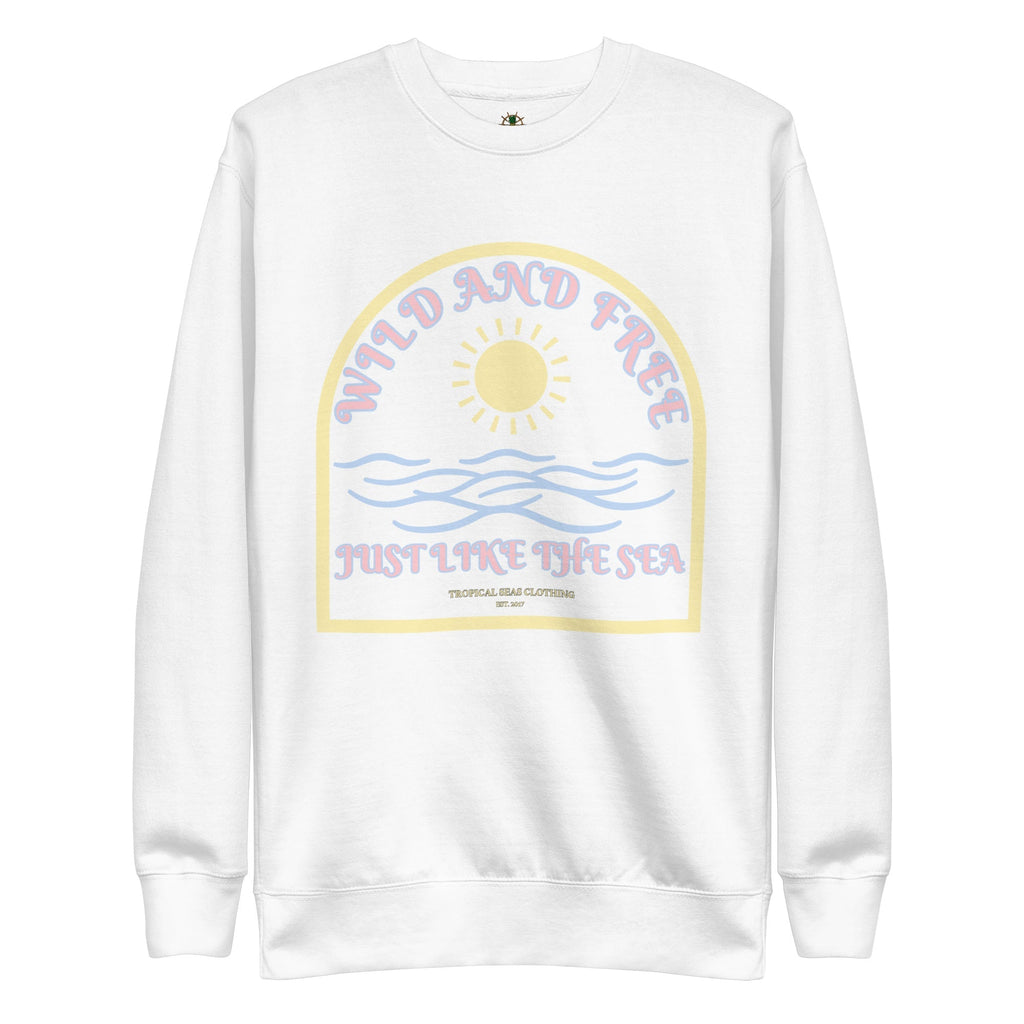 Women's Positive Wild and Free Sweatshirt | Streetwear