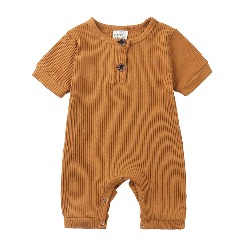 Fashionable Summer Baby Bodysuit - Multiple Colors Available