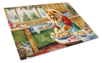 Chow Chow Christmas Cookies Glass Cutting Board