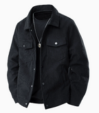 Men's Corduroy Cargo Lapel Jacket for Spring & Autumn