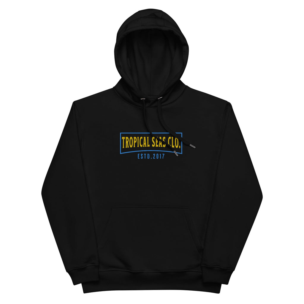 Premium Jagged Tropical Seas Eco Hoodie | Streetwear