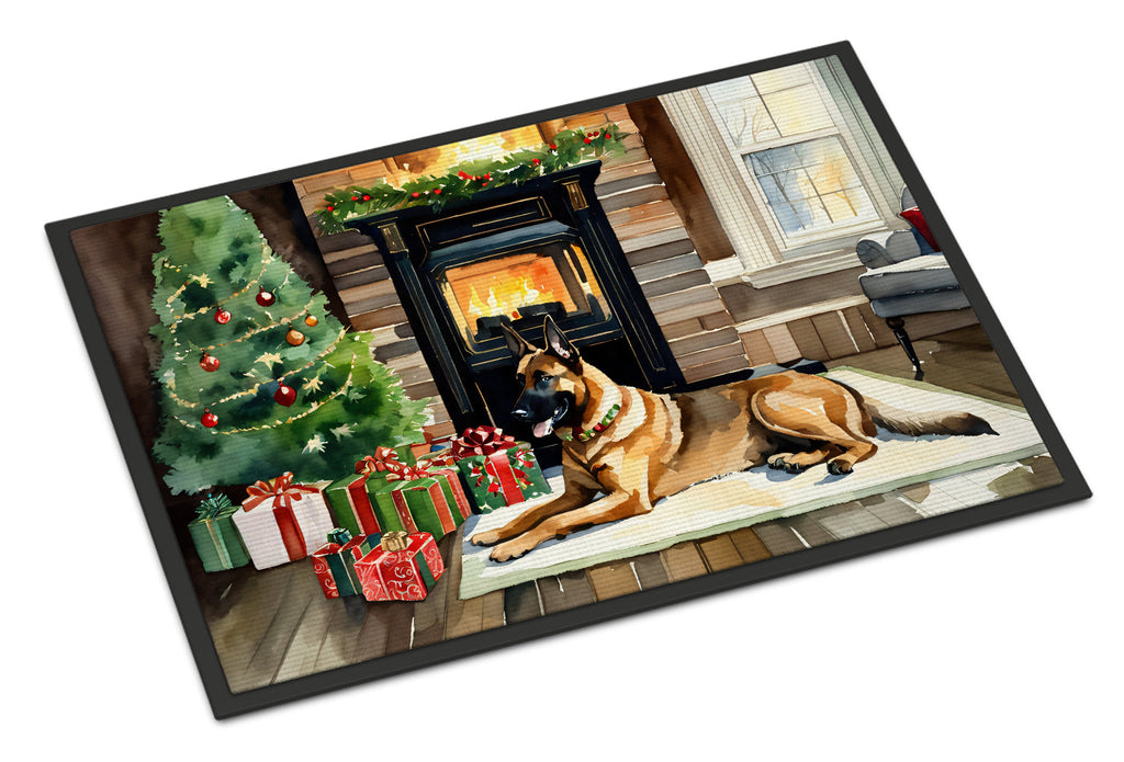 Belgian Malinois Cozy Christmas Doormat