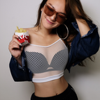 Women's Fishnet Mesh Cami Crop Top