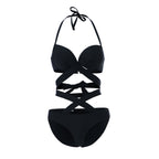 2023 Women's Color Block Bikini Swimwear (Wholesale)