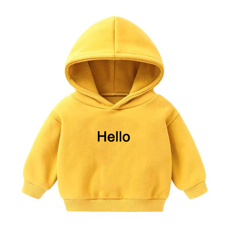 Hooded Cashmere Sweater for Boys and Girls