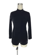 Velvet Long Sleeve Bodysuit for Women - Autumn Collection