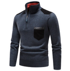 Cozy Plush Quarter-Zip Sweater