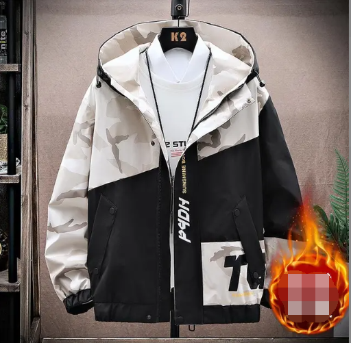 Plus Size Camouflage Workwear Jacket for Men 7XL 8XL