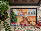Golden Retriever Christmas Cookies Doormat