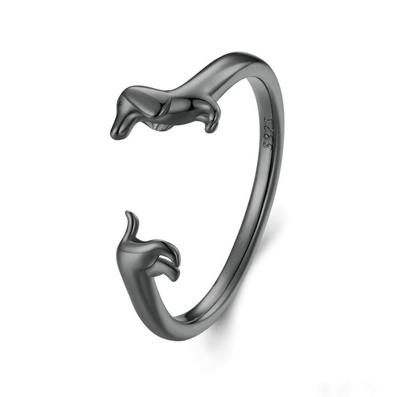 Dachshund Sausage Dog Open Ring