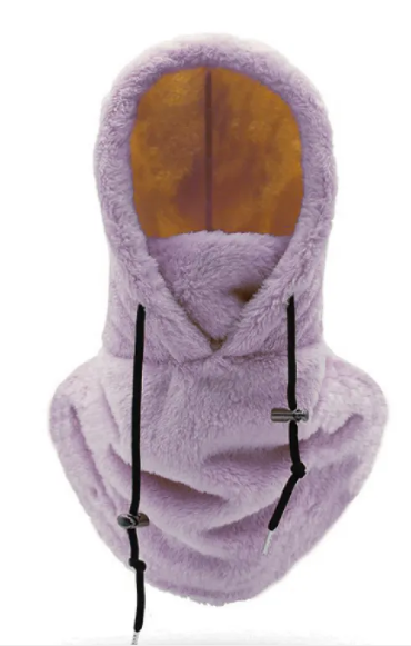 Cold Protection Thickening Scarf Hat | Embroidered Cap