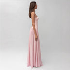 Mesh Spaghetti Strap Waist Dress