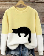 Women's Christmas Fleece Pullover Sweater | Streetwear