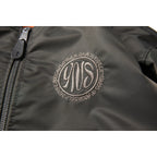 Men's Oversized Hip Hop Bomber Jacket for Spring/Fall