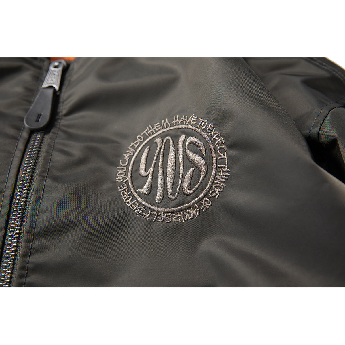 Men's Oversized Hip Hop Bomber Jacket for Spring/Fall