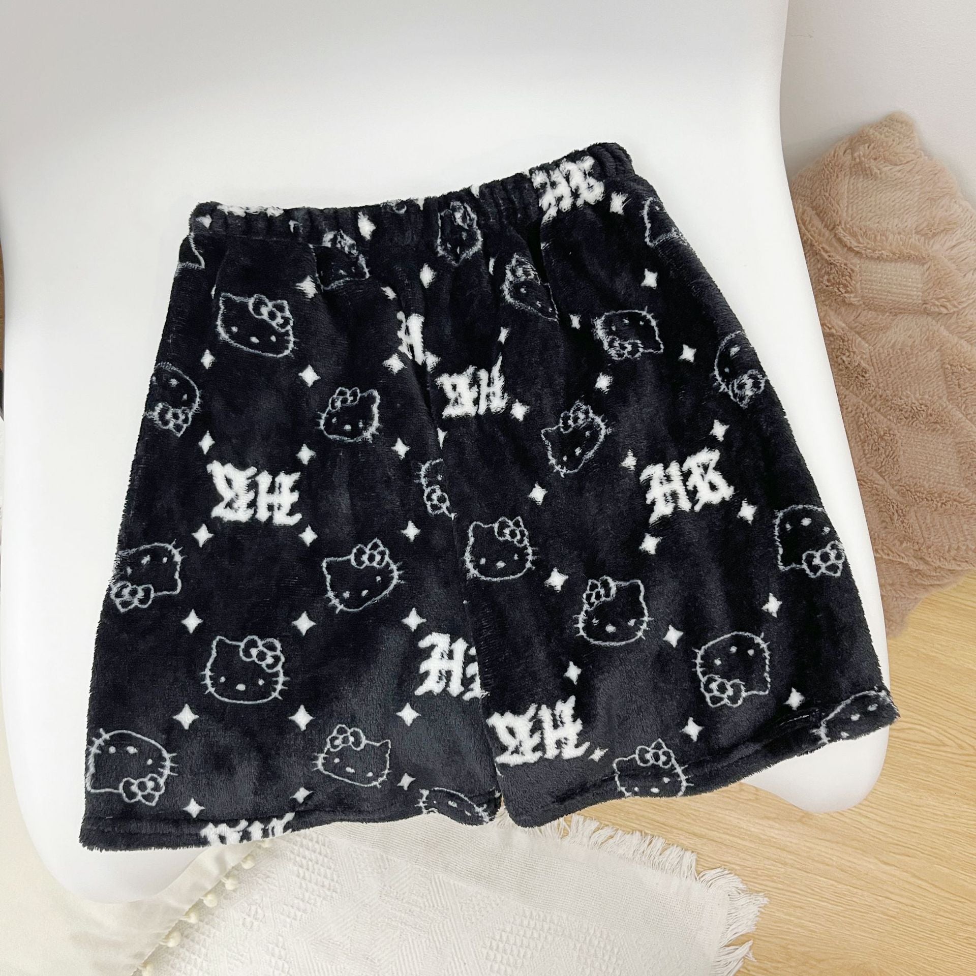 Women's High-Waisted Fleece Shorts - Summer Style