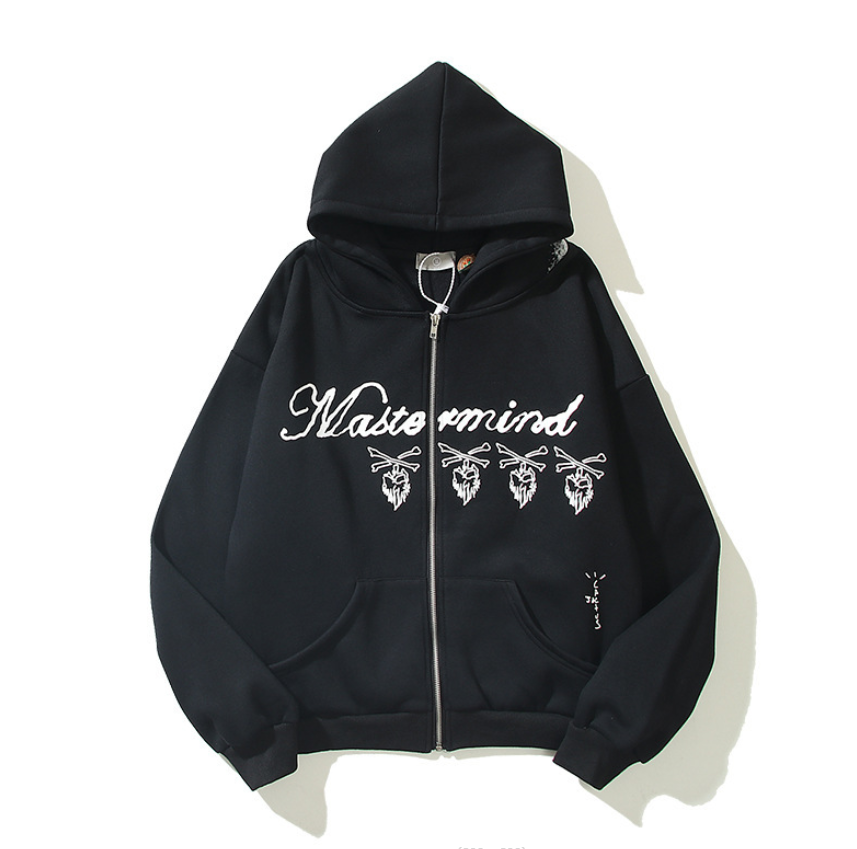 Thickened Plush Hooded Sweater for American Style