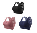 Sports Bra with Stylish Back Tank Top for Yoga