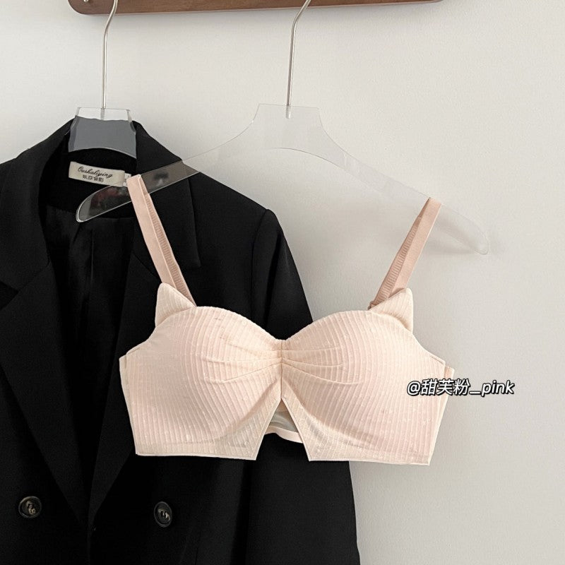 Strapless Lace Bra Set for Comfort and Support