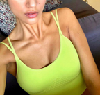 Vibrant Sports Bra and Yoga Tank Top Set