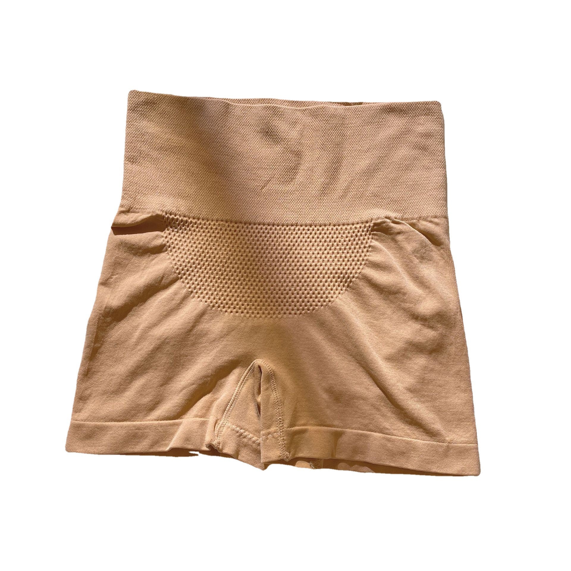 Women's High-Waisted Honeycomb Shaping Safety Shorts