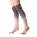 Soft Cashmere Gradient Sock Boot Cover