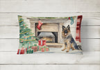 Belgian Tervuren Christmas Throw Pillow