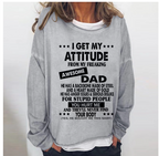 Awesome Mom Attitude Sweatshirt | Streetwear
