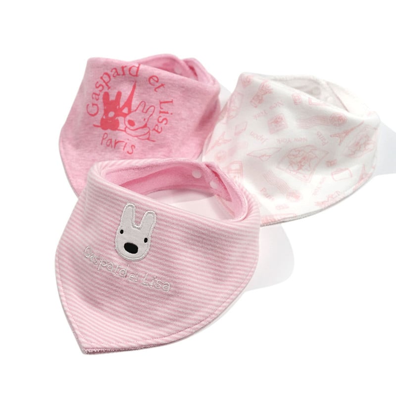 Casper and Lisa Newborn Triangle Scarf for Children