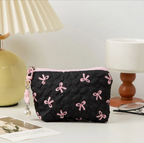 [Unpriced] Bow Clutch Cosmetic Bag | Faith Accessory