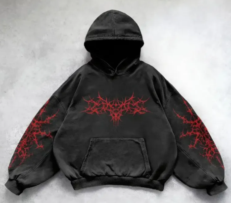 Washed Pullover Hoodie | Streetwear