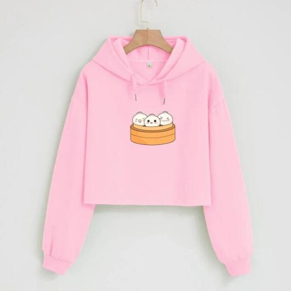 Autumn Cat Ear Women's Sports Hoodie