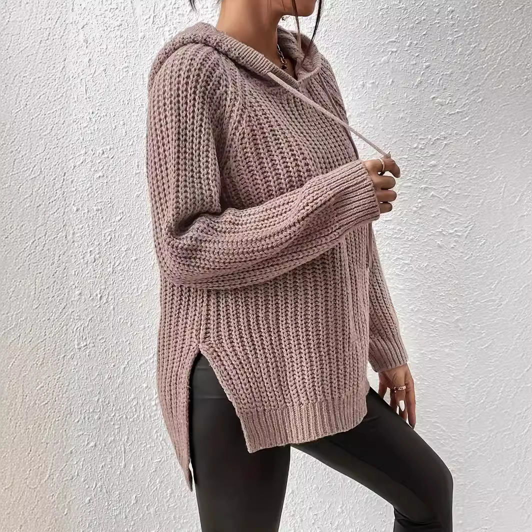 Pullover Hooded Sweater Women's Loose Slimming | Streetwear