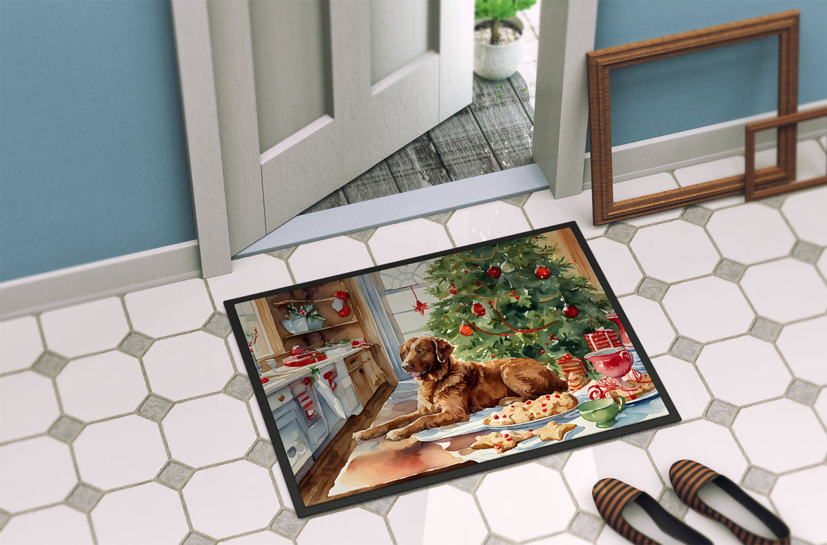 Chesapeake Bay Retriever Christmas Cookies Doormat