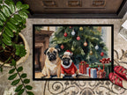 Pug Cozy Christmas Doormat
