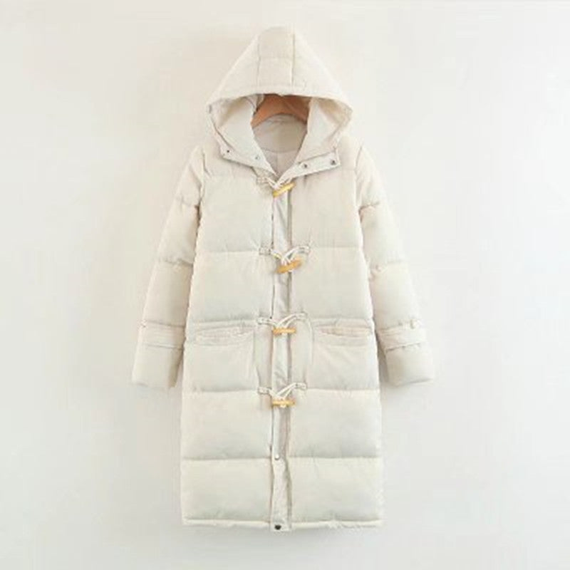 2020 Women's Hooded Long Cotton Padded Coat S-2XL