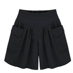 Plus Size Women's Wide Leg Shorts (EU/US Style)