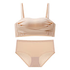 Strapless Bra Set for Small Chest with Anti-Slip Design