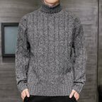 Thickened Loose High Neck Sweater for Men