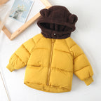 Cute Teddy Hat Cotton Jacket for Kids (Winter 2023)