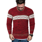 Casual Round Neck Knitted Pullover Sweater | Streetwear